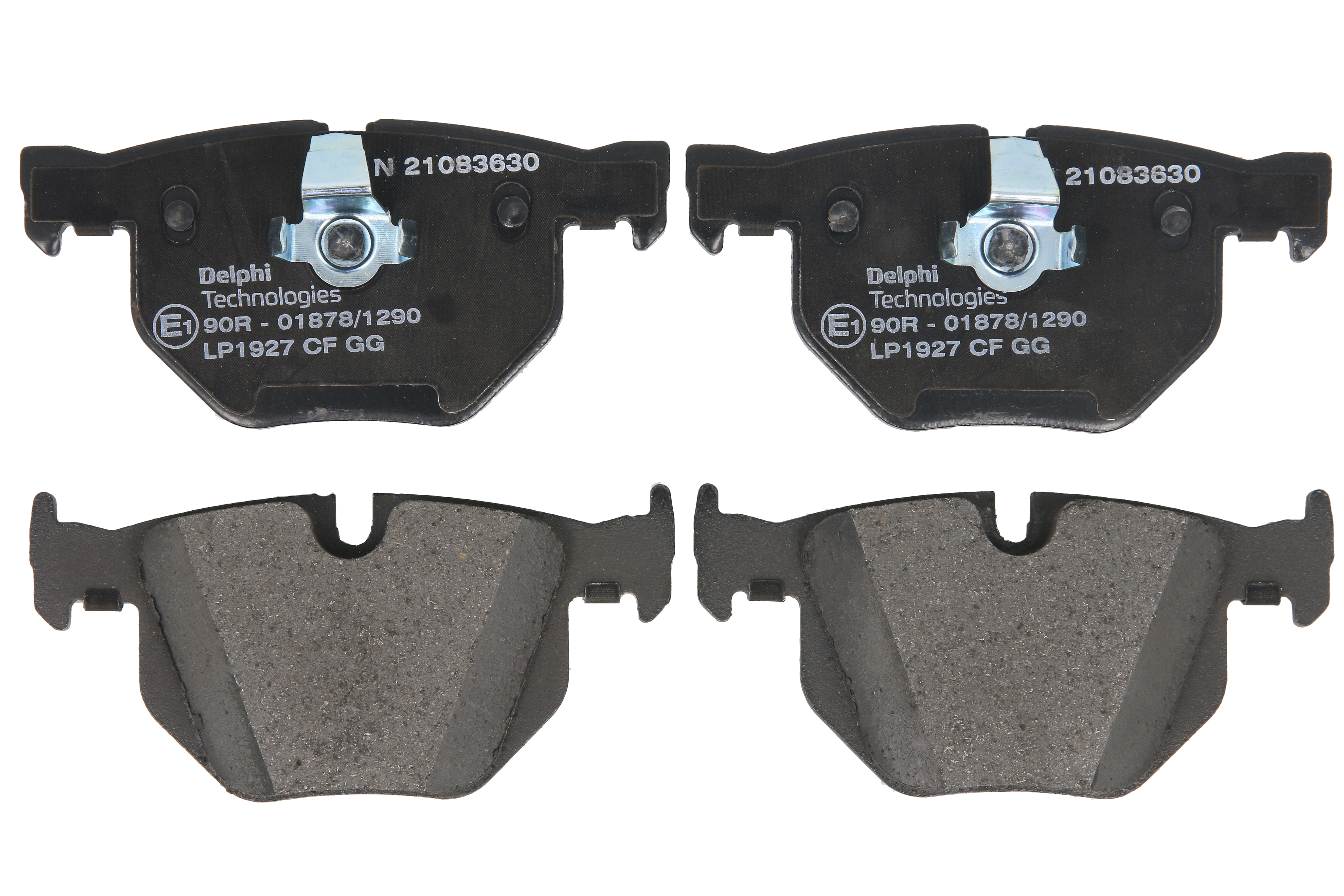 Комплект гальмівних колодок задн , BMW 3 (E90), 3 (E92), 3 (E93), 5 (E60), 5 (E61), 6 (E63), 6 (E64) 2.0-3.0D 12.01-12.13