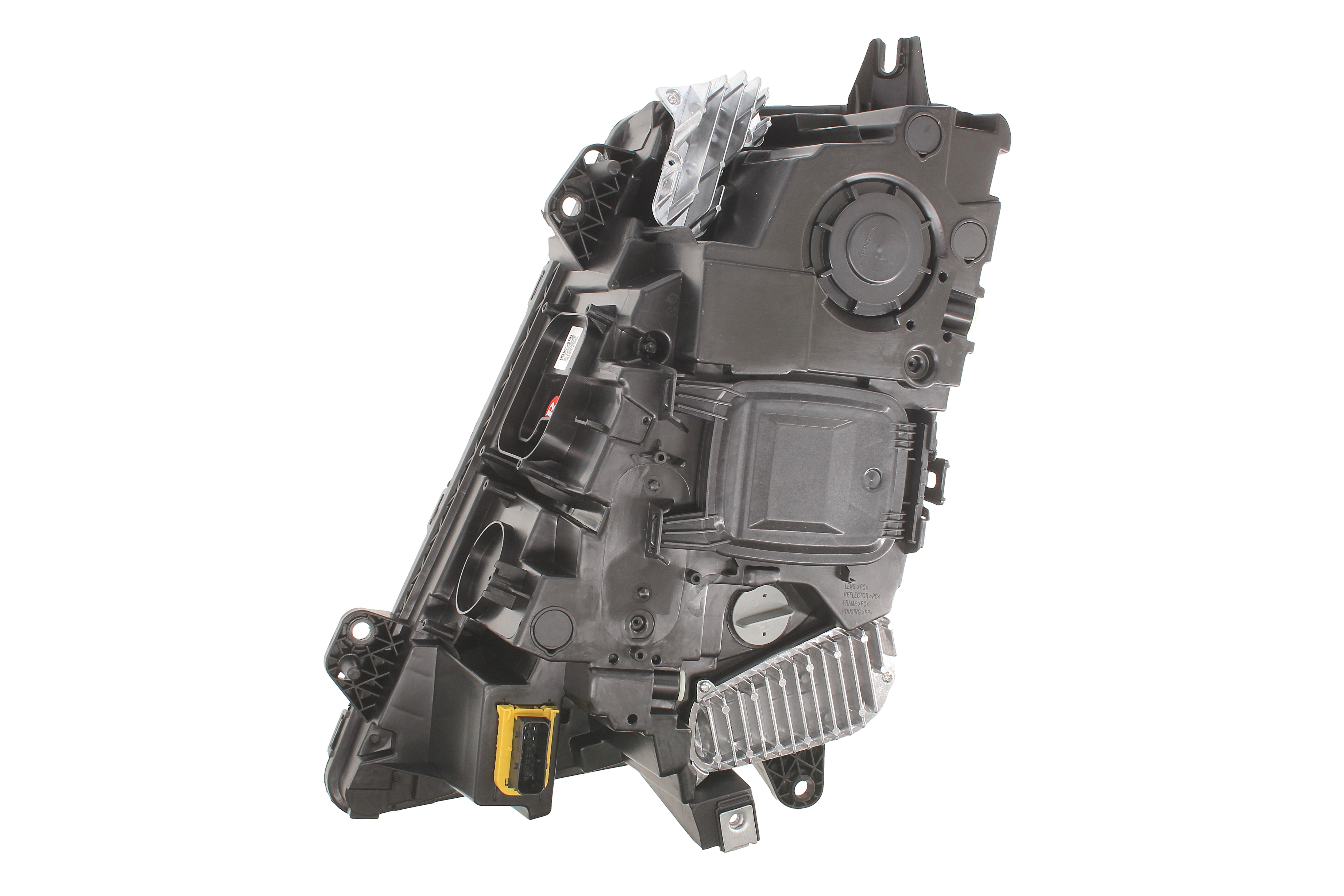 Фара прав (H1/H7/LED/PY21W, ручн, колір відбивача: срібн) VOLVO FH II 01.12- фото 2