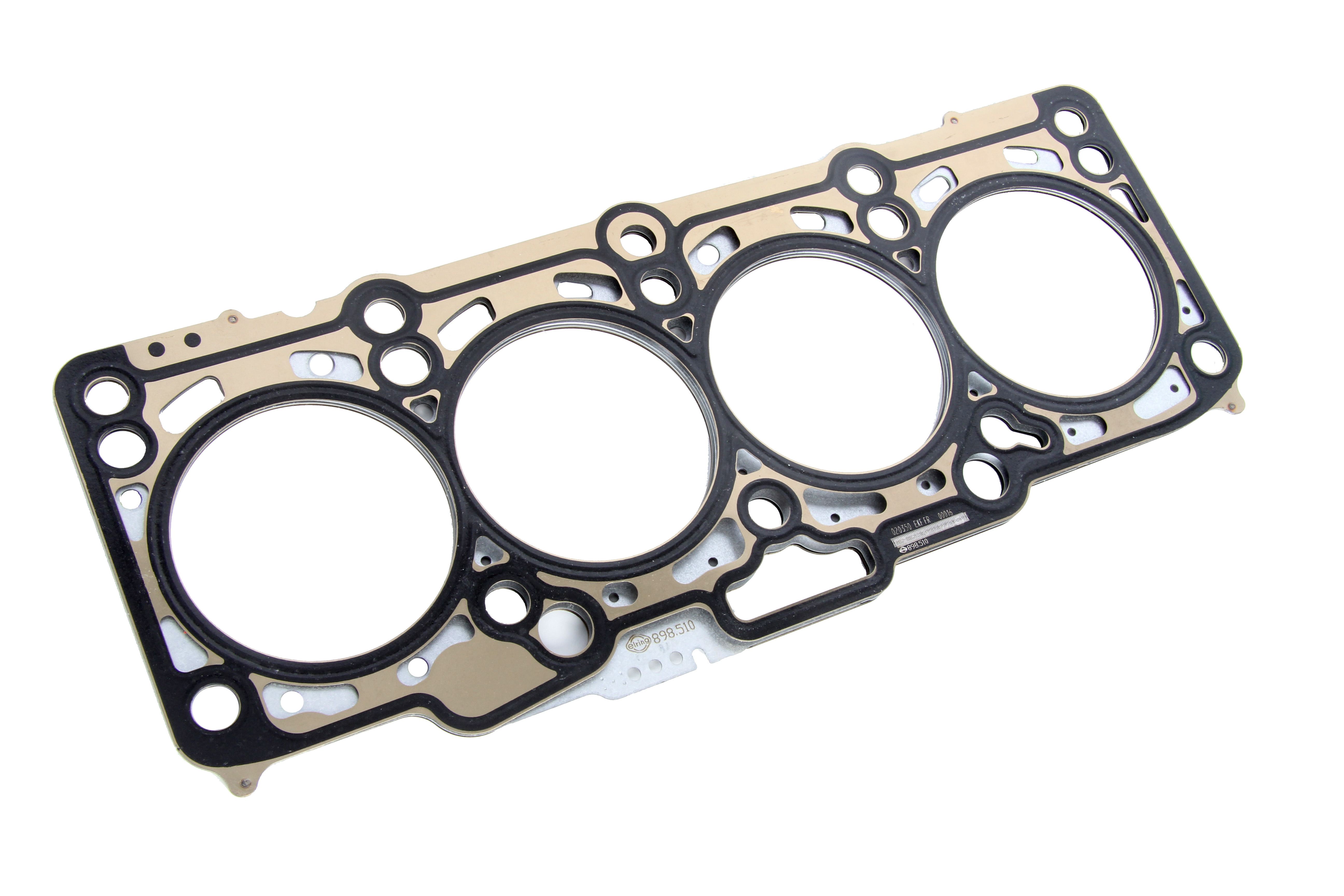 Прокладка головки блока металева Г/Б VW 2.0TDI 08- 3! GASKET/METAL 1,71MM CBAA/CBAB/CBBB ELRING (898.510) ELRING фото 3