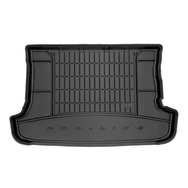 Set Covorase Auto Si Tavita Portbagaj TOYOTA COROLLA Verso (ZER_, ZZE12_, R1_) din 2004-2009, Cauciuc, Protectie Porbagaj, 4x Stickere auto cu TOYOTA