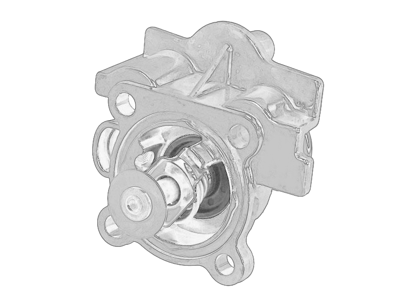 Термостат системи охолодження IVECO DAILY III, DAILY IV, DAILY V, DAILY VI, FIAT DUCATO, NISSAN PRIMASTAR, RENAULT TRAFIC II ELETTRICO-F9Q762 03.01-