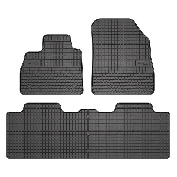 Set Covorase Auto Si Tavita Portbagaj RENAULT ESPACE V (JR_) din 2015-2023, Cauciuc, Protectie Porbagaj, 4x Stickere auto cu RENAULT
