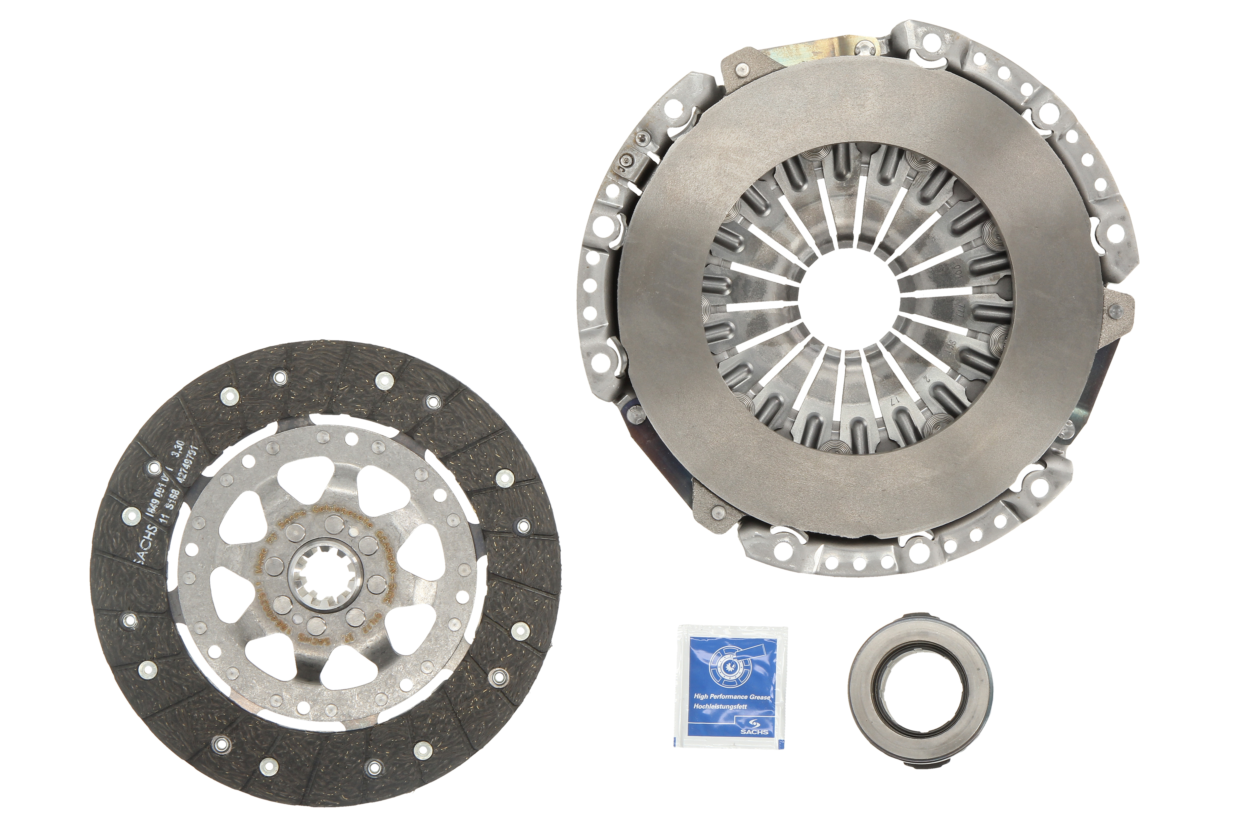 Комплект зчеплення BMW :3 (E46) 316 I (77 КВТ ; 04/2000 - 02/2005 318 I (87 КВТ ; 12 SACHS (3000 970 093) SACHS фото 4
