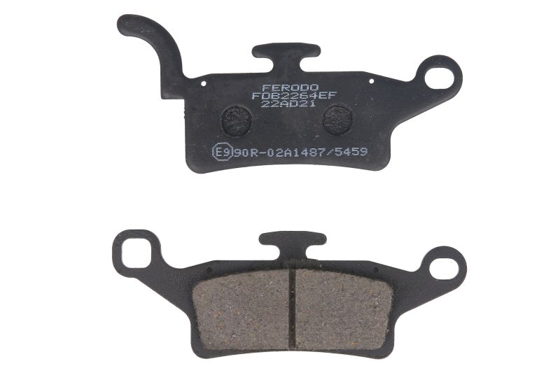Levně FERODO sada brzdových destiček, kotoučová brzda YAMAHA BW 125 10-11