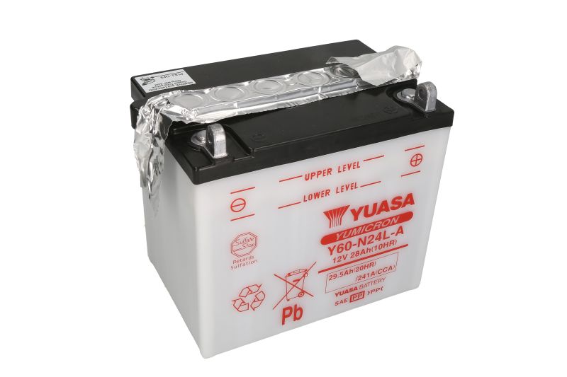 YUASA startovací baterie KAWASAKI ZN 1300 (VOYAGER) 83-88, MOTO GUZZI CALIFORNIA 1000II, 1000III, 1100 82-00, CONVERT 1000 81, DAYTONA 1000 91-97, LM 850II (LE MANS), 1000 (LE MANS), 1000IV (LE MANS), 850I (LE MANS), 850III (LE MANS), 1000V (LE MANS), 100