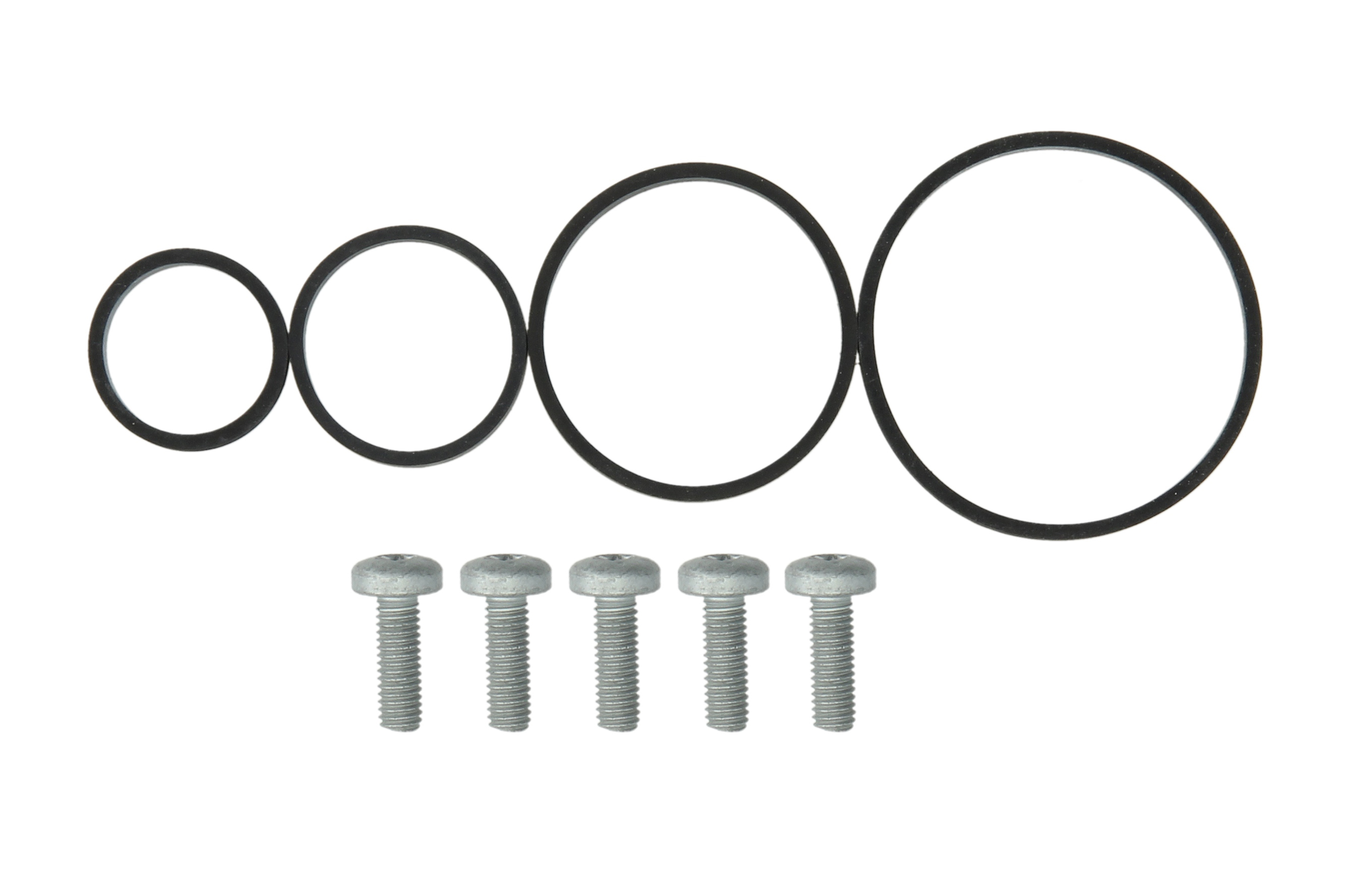 Прокладка радіатора масляного VW T5 2.5TDI 03-09 (к-кт) ELRING фото 5