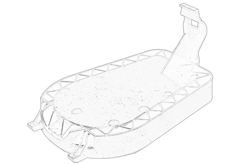 Piese Auto - Capac far Fata potrivit VW CADDY III, CADDY III/MINIVAN 1.2-2.0D 04.04-05.15