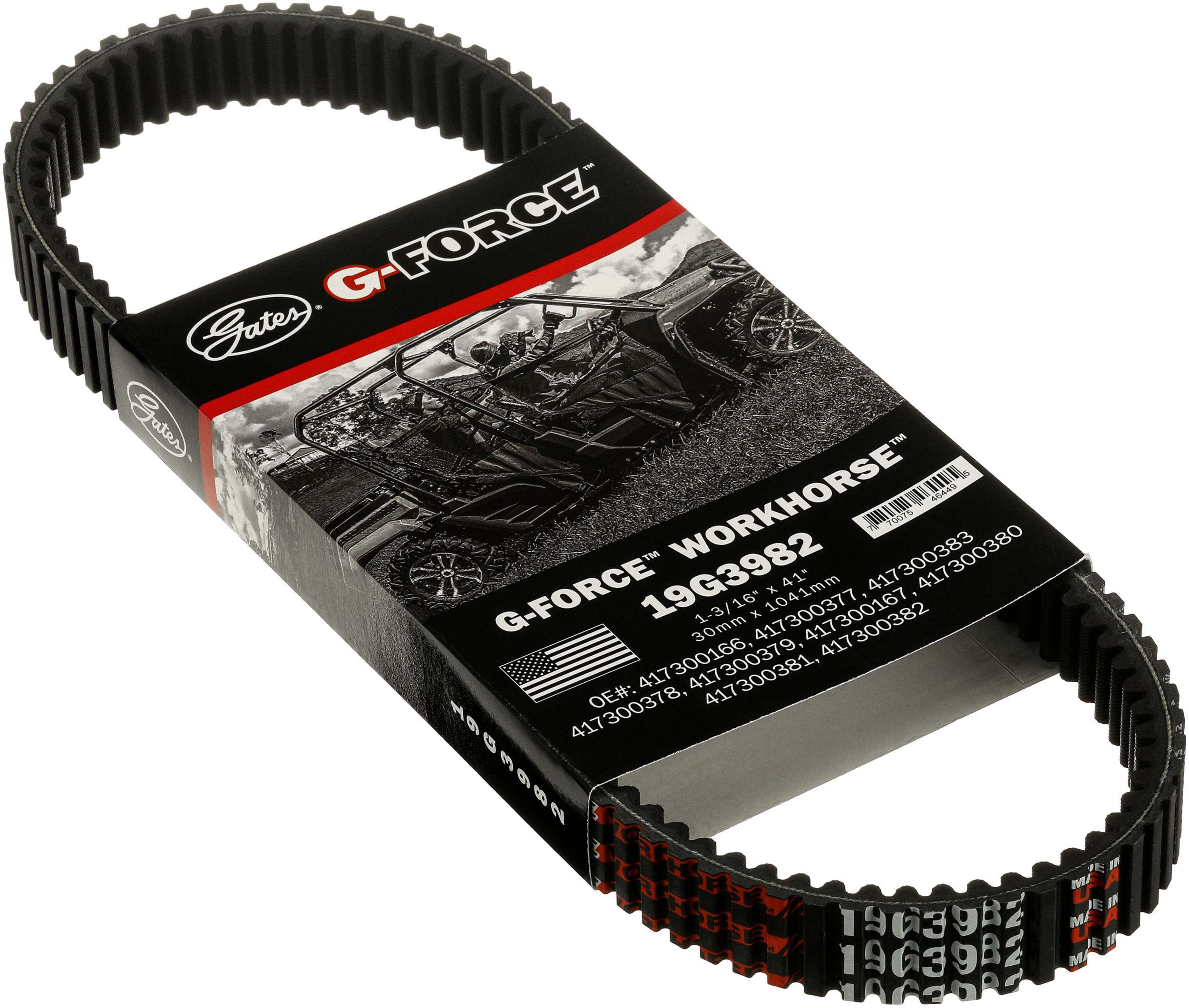 GATES hnací klínový řemen, variomatik POLARIS RANGER 800RZR, 500EFI, 500 (CREW) 08-13, SPORTSMAN 570 EFI, 800EFI, 800 (BIG BOSS 6X6), 500H.O. (TOURING), 570 EFI X2, 800 TOURING EFI, 570 SP TOURING, 570 SP, 700 X2 EFI, 500 X2, 500EFI (TOURING), 500EFI, 800