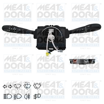 Comutator coloana directie (Indicatorii; lumini; stergatoare) potrivit CITROEN BERLINGO MINIVAN; PEUGEOT PARTNER MINIVAN 04.08-