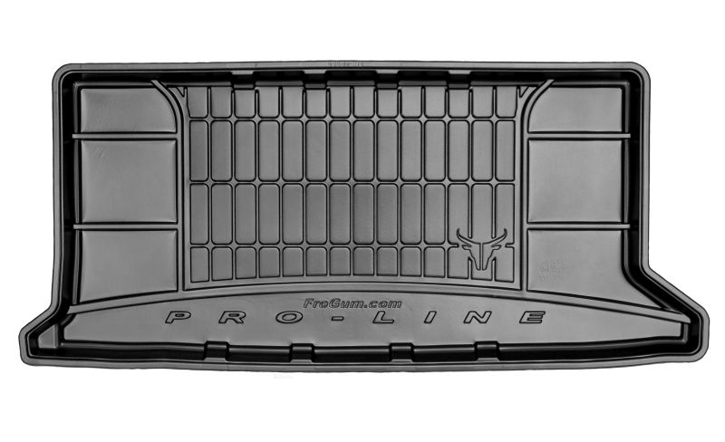 Set Covorase Auto Si Tavita Portbagaj FORD KA (RU8) din 2008-2016, Cauciuc, Protectie Porbagaj, 4x Stickere auto cu FORD