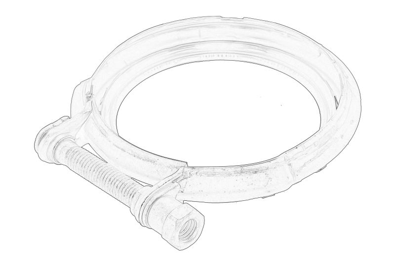 Colier sistem esapament potrivit BMW X3 (G01, F97, G08), X4 (G02, F98) 2.0 2.0H 08.17-