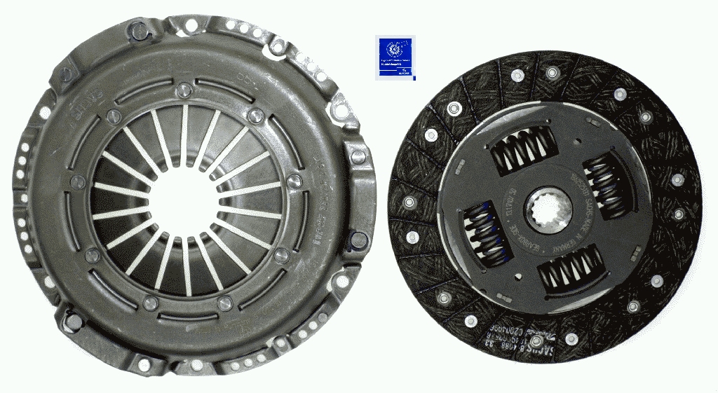 Set kvačila 228mm za vozilo SAAB 900 2, 9-3 2.0