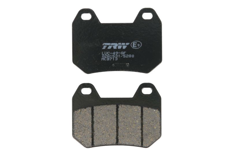 TRW MOTO sada brzdových destiček, kotoučová brzda BMW K 1200 LT 98-09, R 1200 CL 02-04
