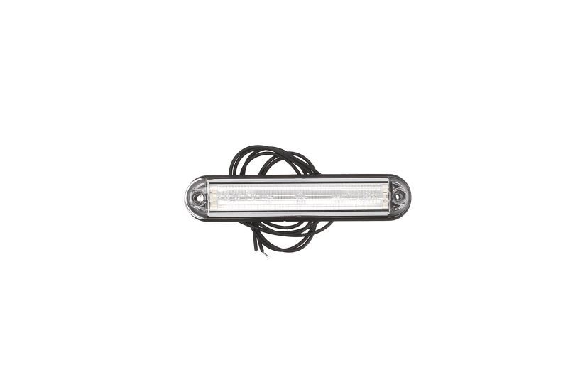 Lumina delimitare stanga dreapta; SLIM, alb, 6 LED, inaltime 15,5mm; latime 135mm; adancime 27mm lungime cablu 500mm, 12 24V (SLIM)