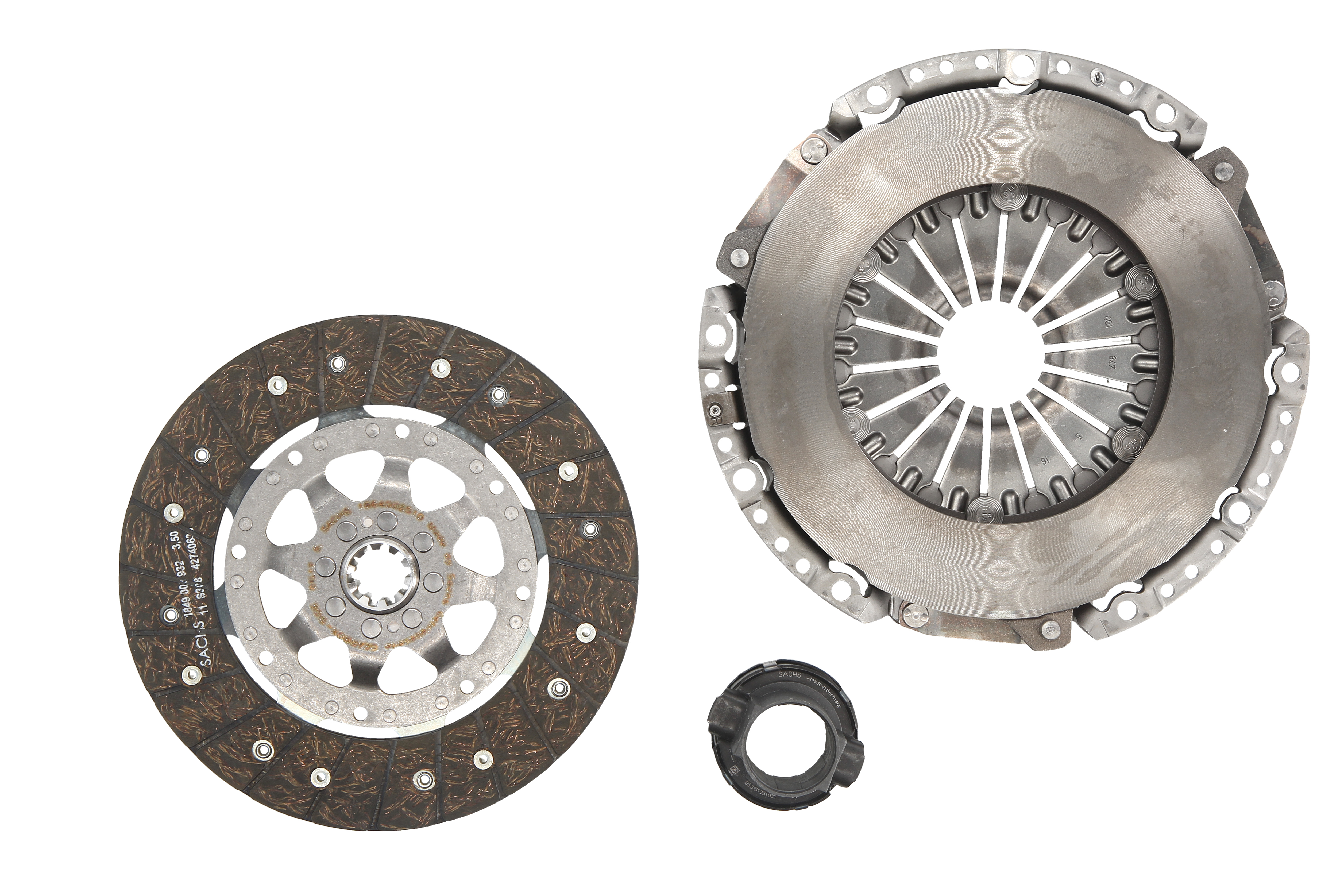 Комплект зчеплення BMW: 3 (E46), 3 COUPE (E46), 3 TOURING (E46) SACHS (3000 970 095) SACHS фото 4
