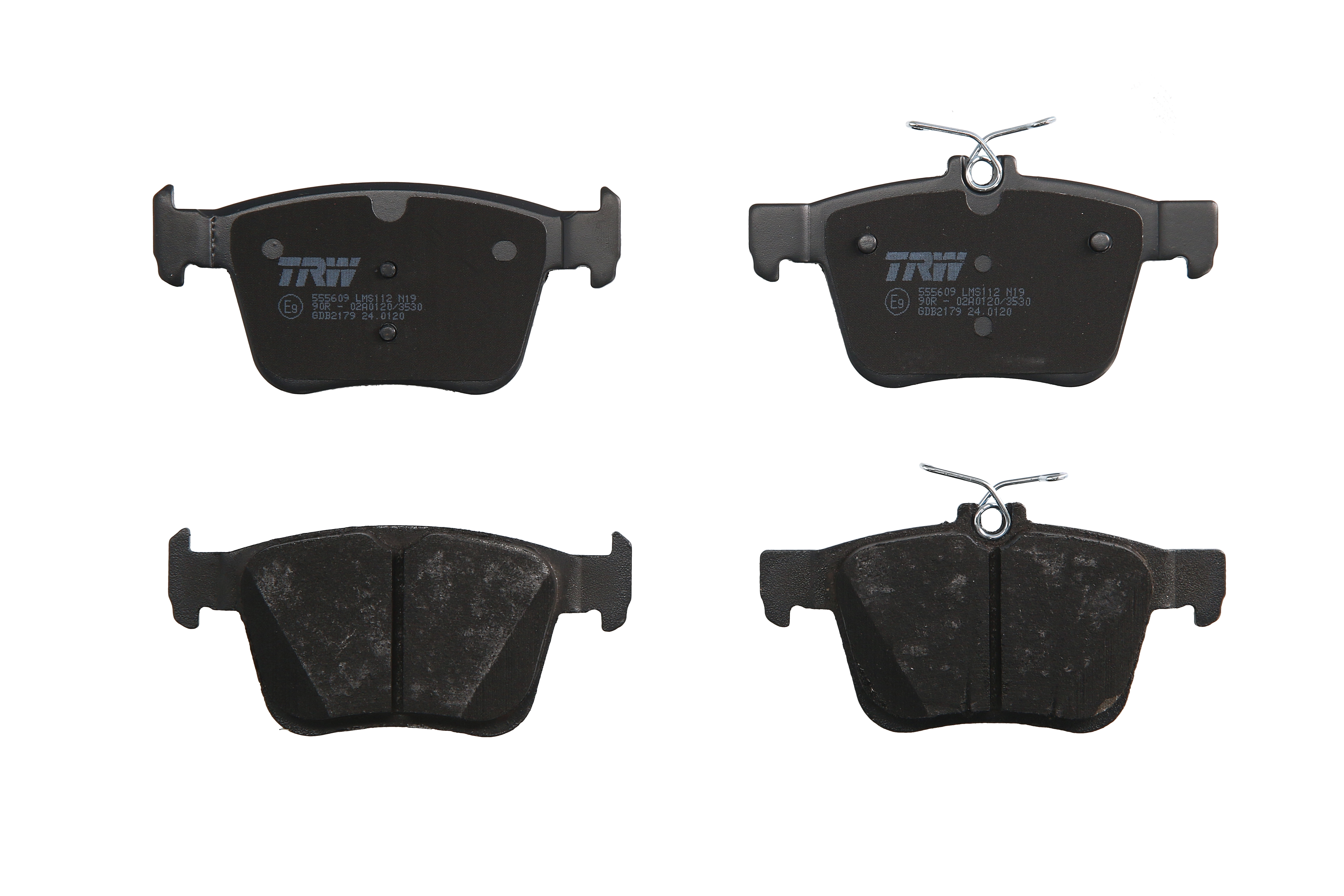 Комплект гальмівних колодок задн , AUDI A3, Q2, Q3, TT, CUPRA ATECA, SEAT ATECA, LEON, LEON SC, LEON ST, TARRACO, SKODA KAROQ, SUPERB III, VW ARTEON, ARTEON SHOOTING BRAKE 1.0-Electric 04.12-