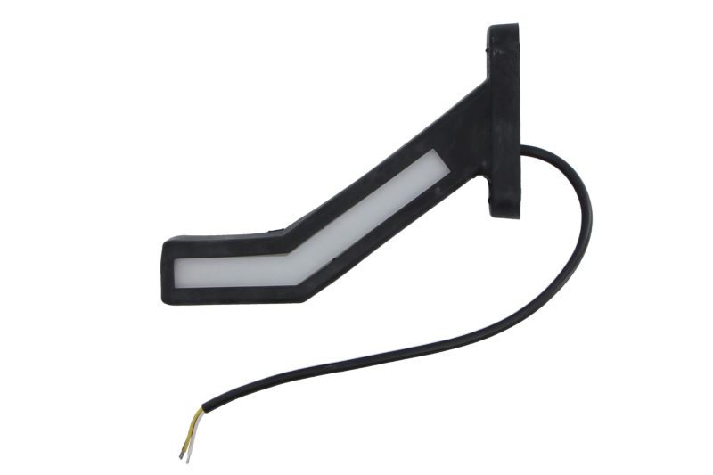 Lumina clarificare stanga, portocaliu rosu alb, LED, suprafata, lungime cablu 400mm, cu brat lung, 12 24V (indicator dinamic; tip: neon; cu functie de semnalizator spate) potrivit ADR