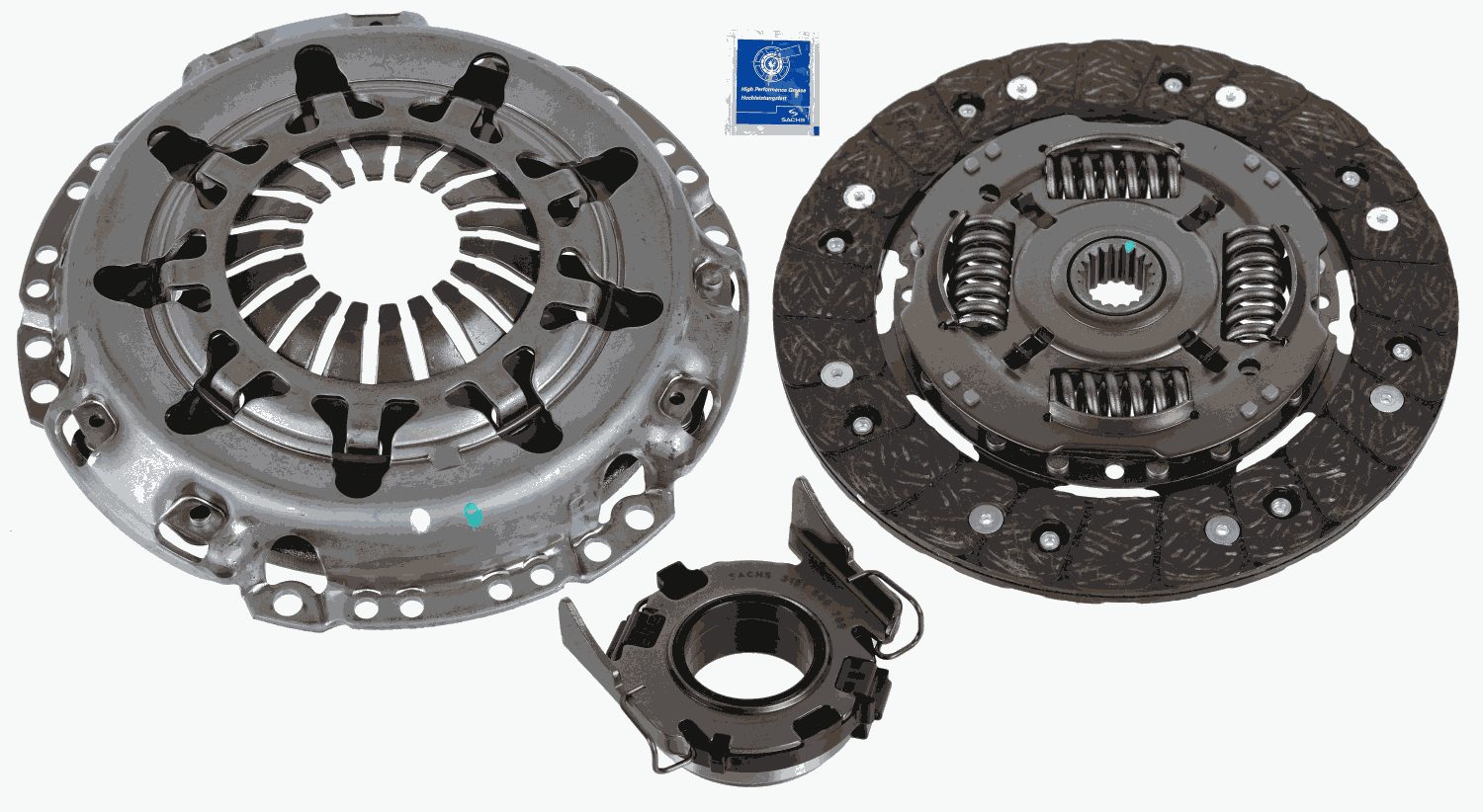 Set kvačila 200mm za vozilo CITROEN C1 2