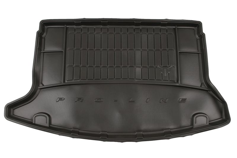 Set Covorase Auto Si Tavita Portbagaj HYUNDAI i30 (PDE, PD, PDEN) din 2016-2021, Cauciuc, Protectie Porbagaj, 4x Stickere auto cu HYUNDAI