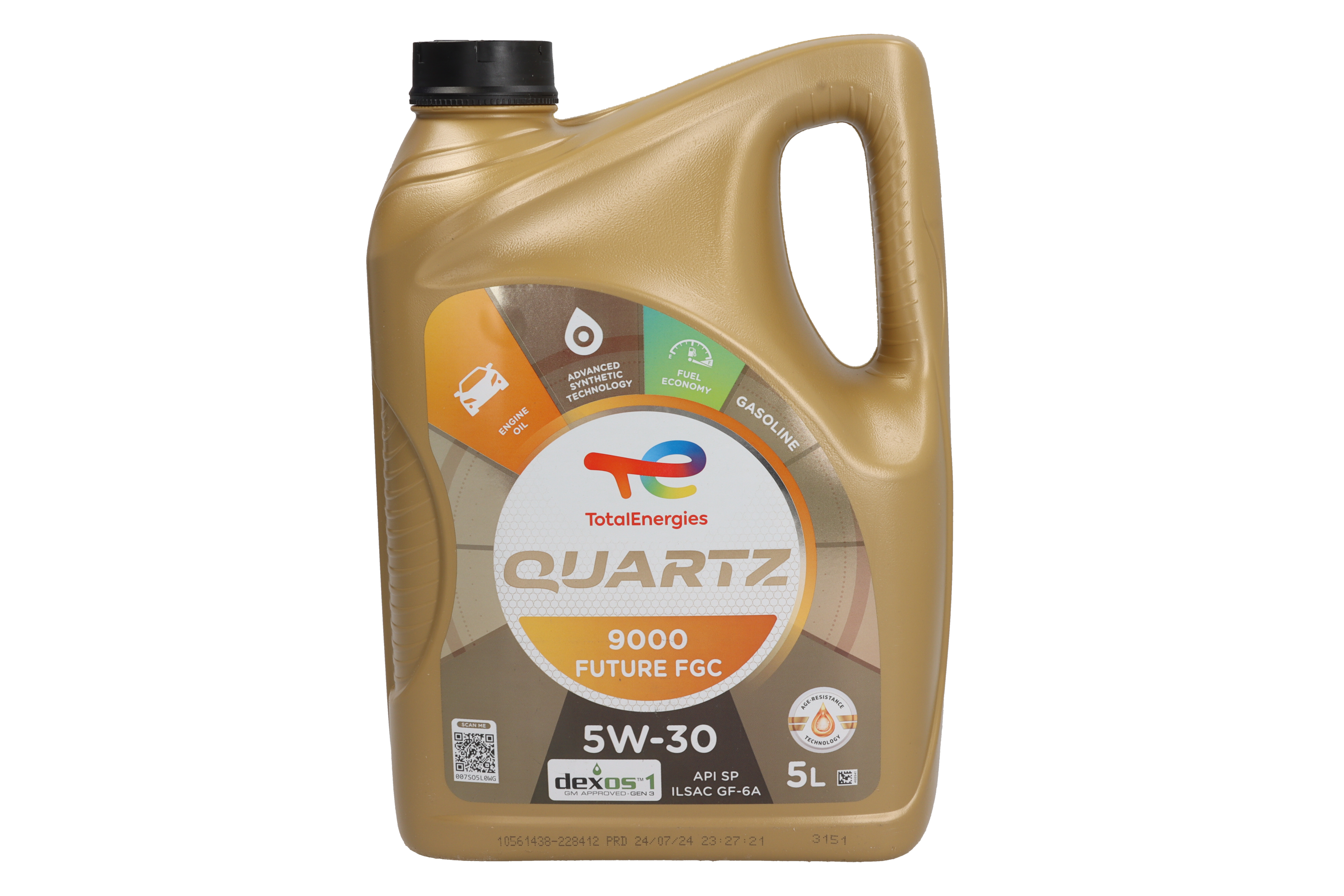 Моторна олива Quartz (5L) 5W30 ,API ILSAC GF-6A, SP, CHRYSLER MS-6395, DEXOS1 GEN3, FIAT 9.55535 CR1, FORD M2C961 A1, OPEL OV0401547-G30 фото 2