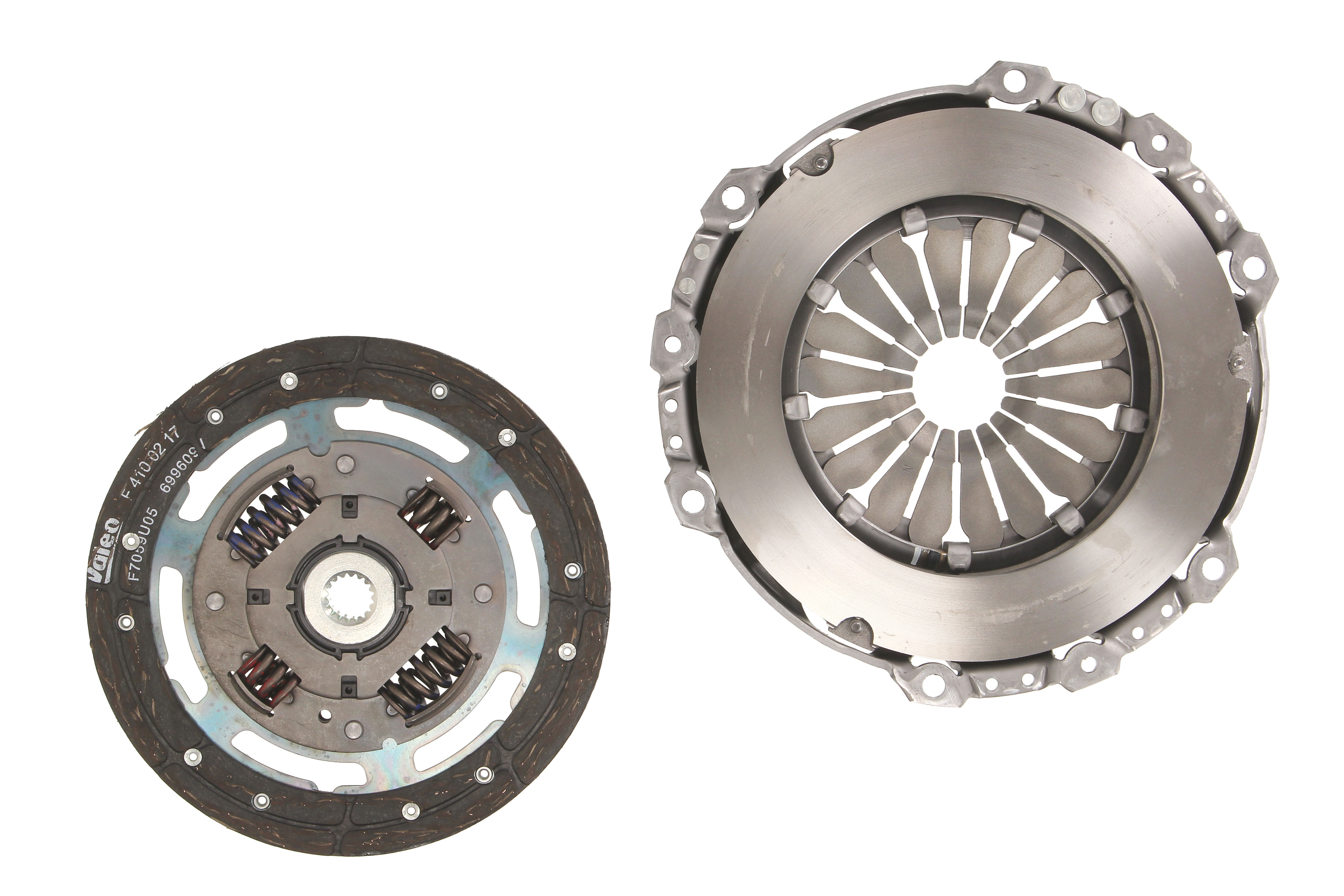 Комплект зчеплення CLUTCH SET (DISC+PRESSURE PLATE) FORD FUSION 1.4 DIESEL 10/2005 -> VALEO (828016) Valeo фото 4