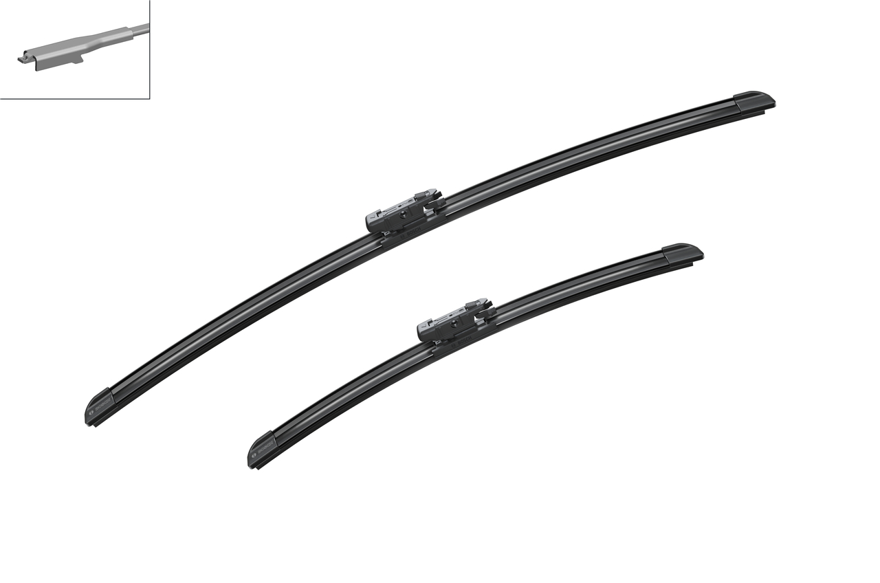 Set stergatoare auto BMW 3 Coupe (E92) din 2006-2013, Bosch Aerotwin, din cauciuc siliconat rezistent