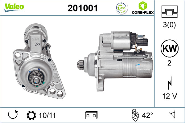 Anlaser starter za vozilo AUDI A3