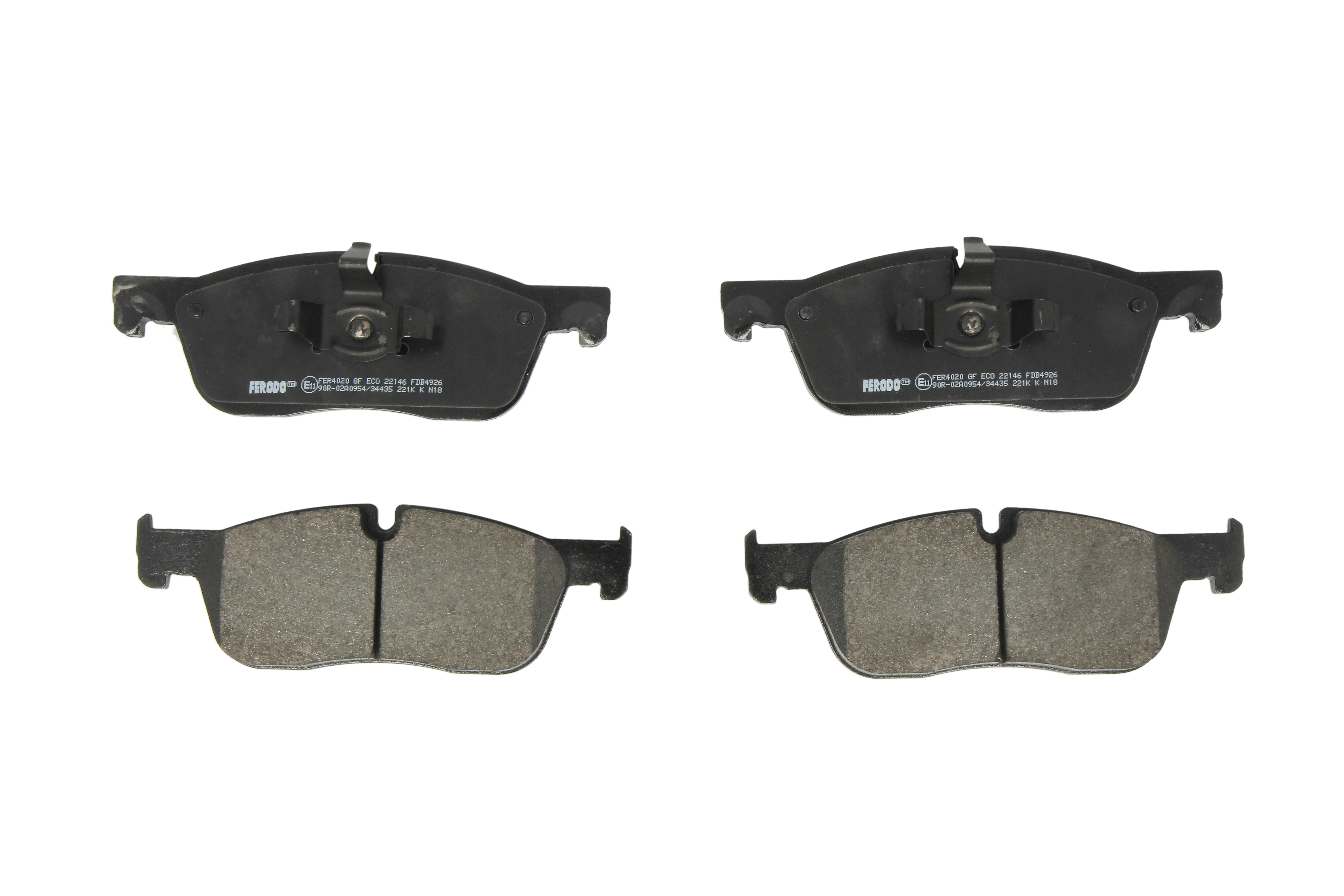 Колодки гальмівні дискові LAND ROVER RANGE ROVER EVOQUE (L538) 2.0 2011.06-2019.12 FERODO (FDB4926) Ferodo фото 3