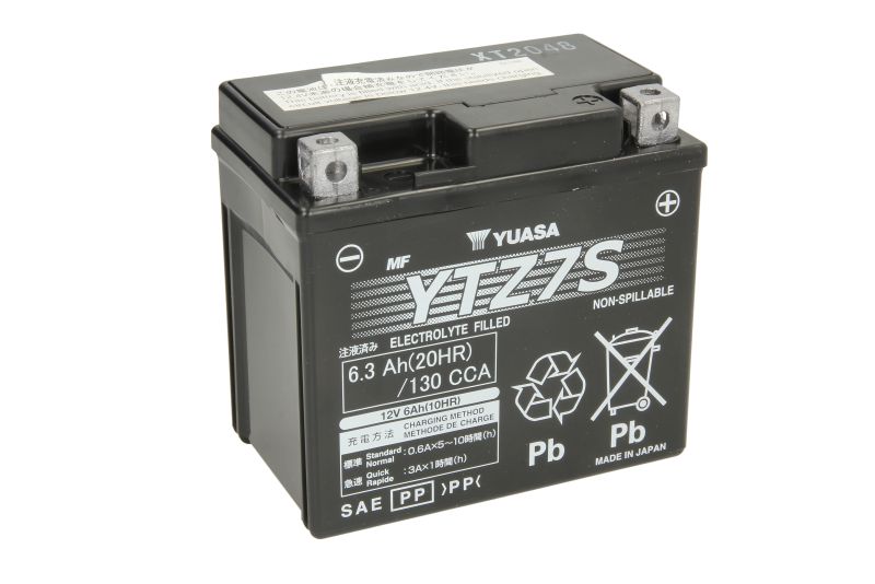 YUASA startovací baterie APRILIA RS4 50 11-13, ARCTIC CAT DVX 90, 50 06-16, BMW G 450 X 08-11, HP4 1000 RACE 12-20, S 1000 RR 14-16, E-TON GT 90 4T 07, RX4 90 4T 06-09, RXL 90 4T 06-09, SS 90 06-09, UK1 90 4T 07, GAS GAS EC 515FSR, 450, 450FSR 07-10, FSE