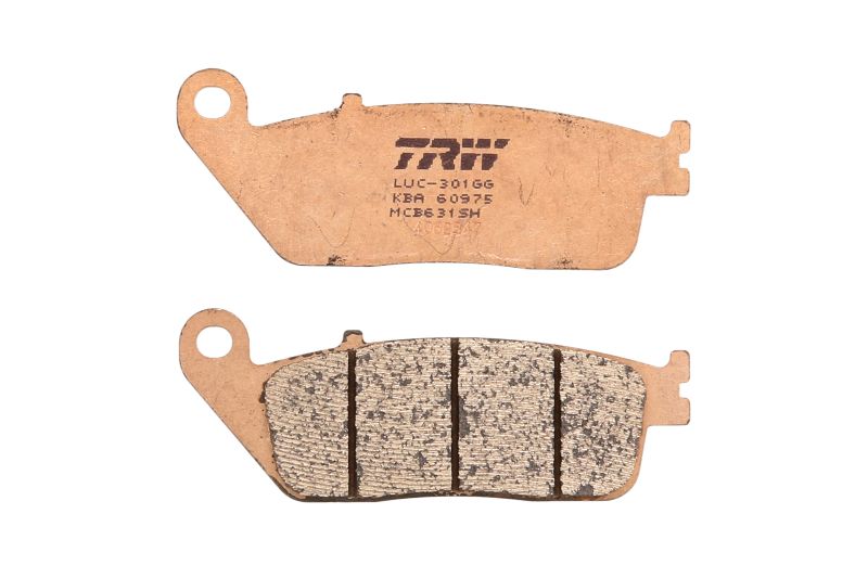 Levně TRW MOTO sada brzdových destiček, kotoučová brzda KYMCO PEOPLE 250 04-05, YAMAHA MT-01 1700 04-11 (B0053APTZS, FDB2187AG, FDB851ST, MCB631LF)