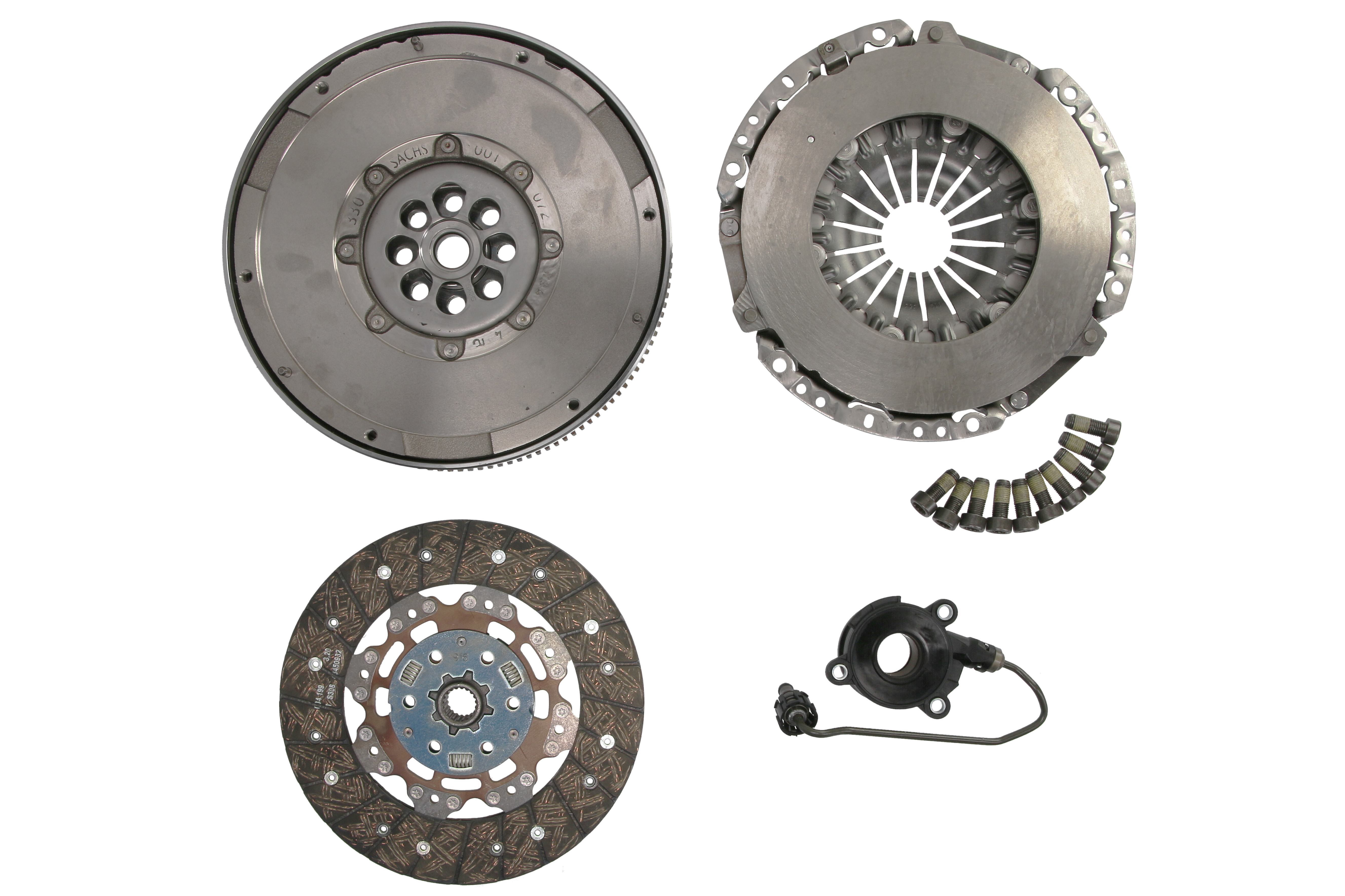 Комплект зчеплення з маховиком OPEL : ASTRA H (A04) 1.7 CDTI (L48) (81 KW ; 02/2007 - 05/2014); SACHS (2290 601 195) SACHS фото 4
