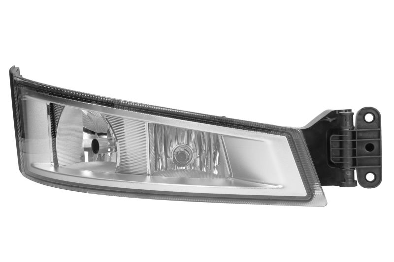 Proiector ceata dreapta (H7x2, rama argintie; cu iluminare curba) 24V potrivit VOLVO FH II 01.12-