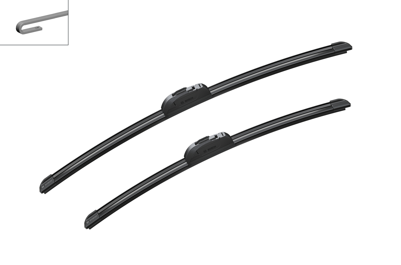 Set stergatoare auto DAEWOO NUBIRA Saloon (J200) din 2003-2004, Bosch Aerotwin Retrofit, din cauciuc siliconat rezistent