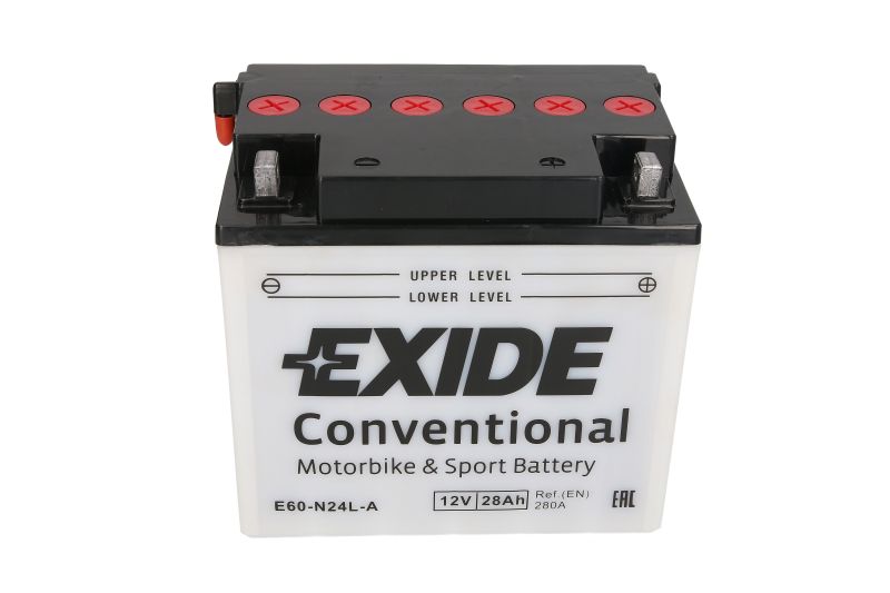 EXIDE startovací baterie KAWASAKI ZN 1300 (VOYAGER) 83-88, MOTO GUZZI CALIFORNIA 1000II, 1000III, 1100 82-00, CONVERT 1000 81, DAYTONA 1000 91-97, LM 850II (LE MANS), 1000 (LE MANS), 1000IV (LE MANS), 850I (LE MANS), 850III (LE MANS), 1000V (LE MANS), 100