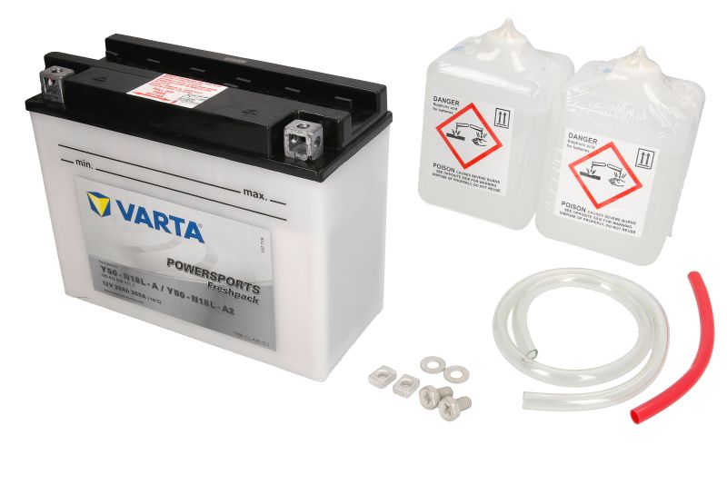 Levně VARTA startovací baterie BOMBARDIER TRAXTER 500 02-03, DUCATI GTL 500 74-79, GTV 500 77-79, HARLEY DAVIDSON FLHR 1340 (E.GLIDE R.KING) 94-96, FLHRI