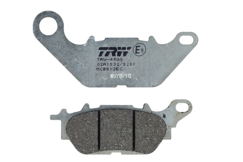 TRW ENGINE COMPONENT sada brzdových destiček, kotoučová brzda YAMAHA CRYPTON 135 08-14, XC 125E (VITY), 115S 08-16, XSR 125 22-25, YBR 125 (CUSTOM), ED 07-16, YS 125 17-19, YZF-R15 150 14-25