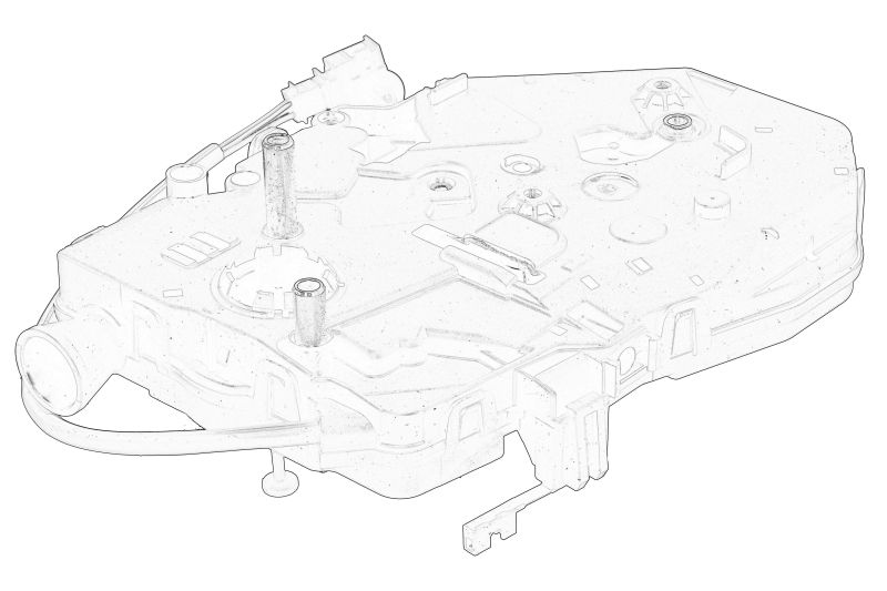 Inchidere - Inchizatoare capota potrivit VW MULTIVAN T5, TRANSPORTER T5 04.03-08.15