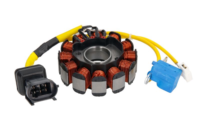 Levně RMS stator, generátor APRILIA SR 125 (MOTARD 4T) 12-14, SPORTCITY 125 (ONE) 08-11, DERBI BOULEVARD 150, 125, 200 02-07, GP1 125 06, SONAR 150, 125