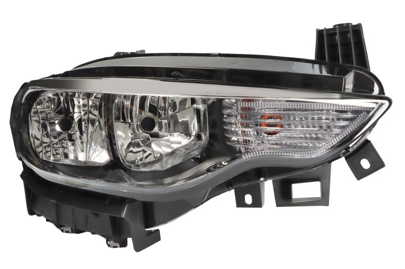 Far dreapta (H15 H7 PY21W, electric, cu motor, culoare insert: negru) potrivit FIAT TIPO 356 10.15-09.20