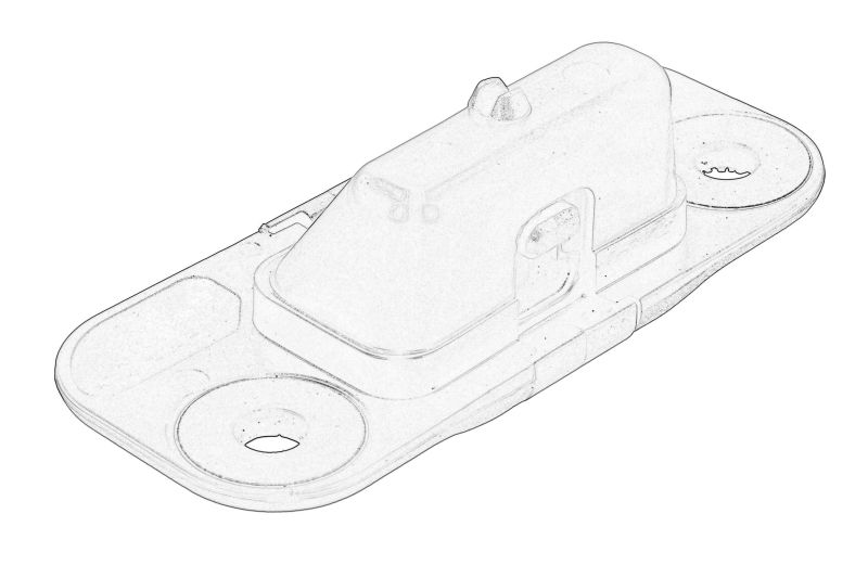 Elemente usa - Ghidaj role usa culisanta Mijloc Dreapta/Stanga (blocare; pentru montarea pe stalp) potrivit NISSAN NV400; OPEL MOVANO B; RENAULT MASTER III 02.10-