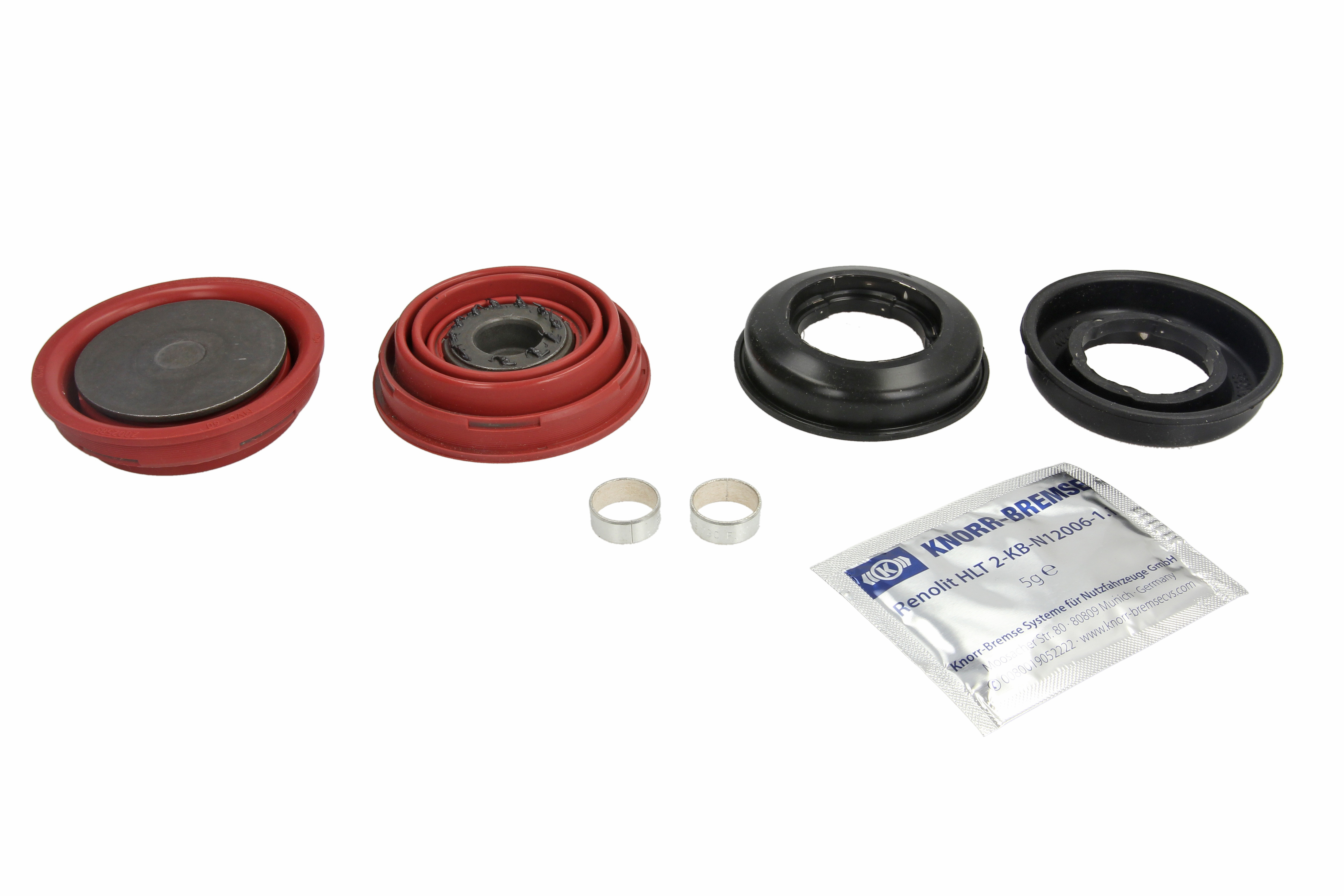Ремкомплект гальмівного супорта ((EN) brake caliper piston kit) задн/передн лів/прав SK, SM