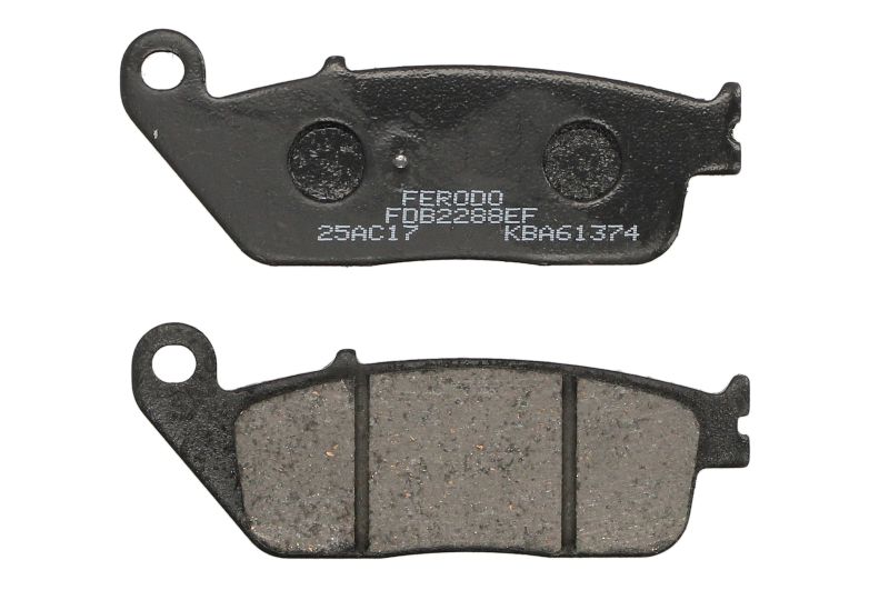 Levně FERODO sada brzdových destiček, kotoučová brzda KYMCO XCITING 500 I 08-15 (43105 LBA2 305, 43105 LKF5 305)