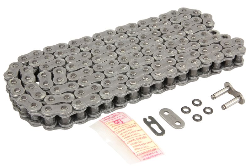 DID řetěz HONDA VT 250 (SPADA) 88, XR 150, 125L 03-14, HUSQVARNA TE 125 07, KAWASAKI BN 125 (ELIMINATOR) 97-07, ELIMINATOR 125 95-09, KDX 125 92-99, NINJA 125 19-20, VN 400 (VULCAN) 95-99, Z 125 18-20, SUZUKI GZ 125 (MARAUDER) 98-11, RG 125 FU-P 93-96, YA
