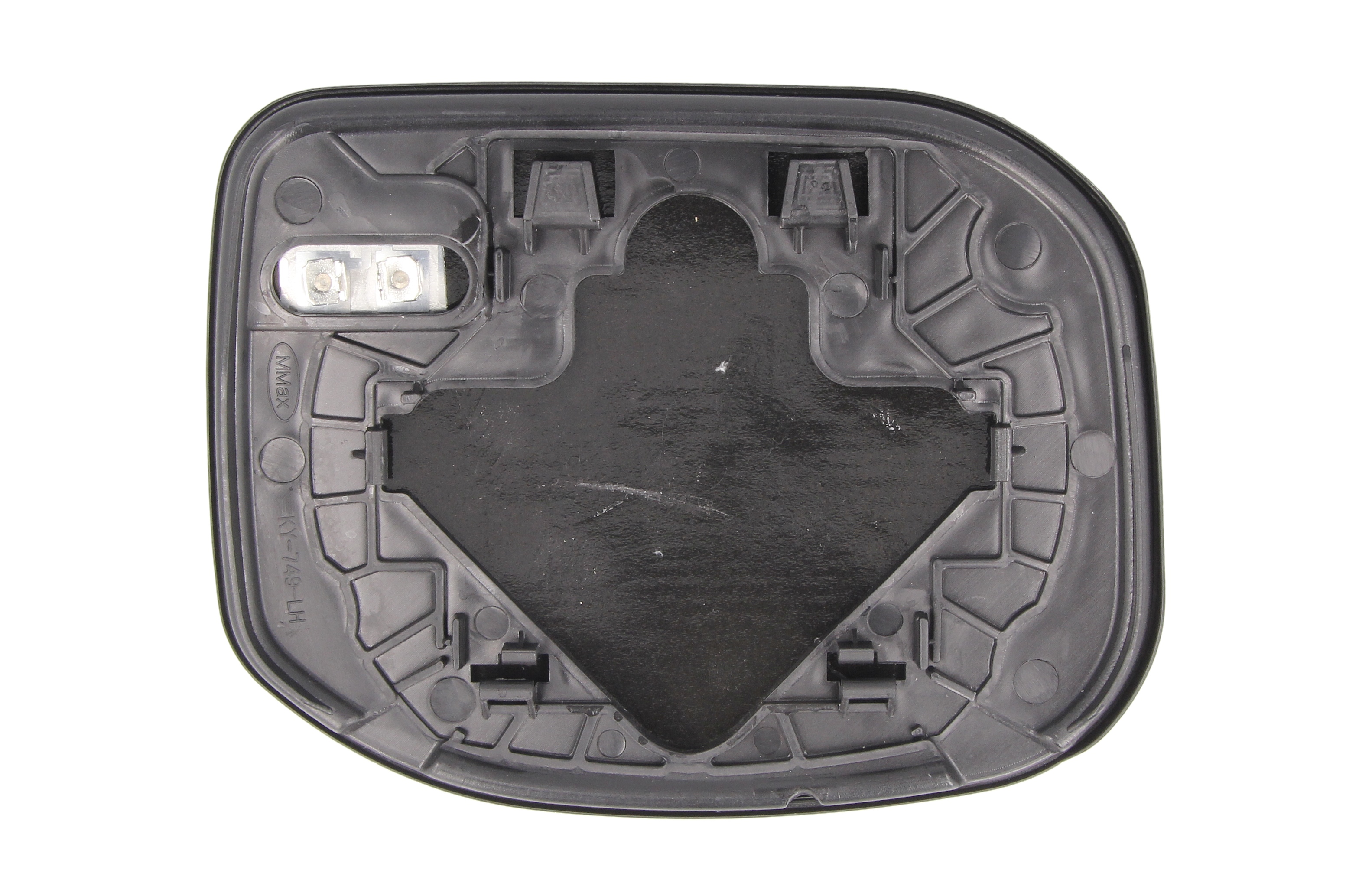Скло дзеркала зовнішнього лів (асферичне, обігрів, хром) HONDA ACCORD VIII 09.07-06.15 фото 2