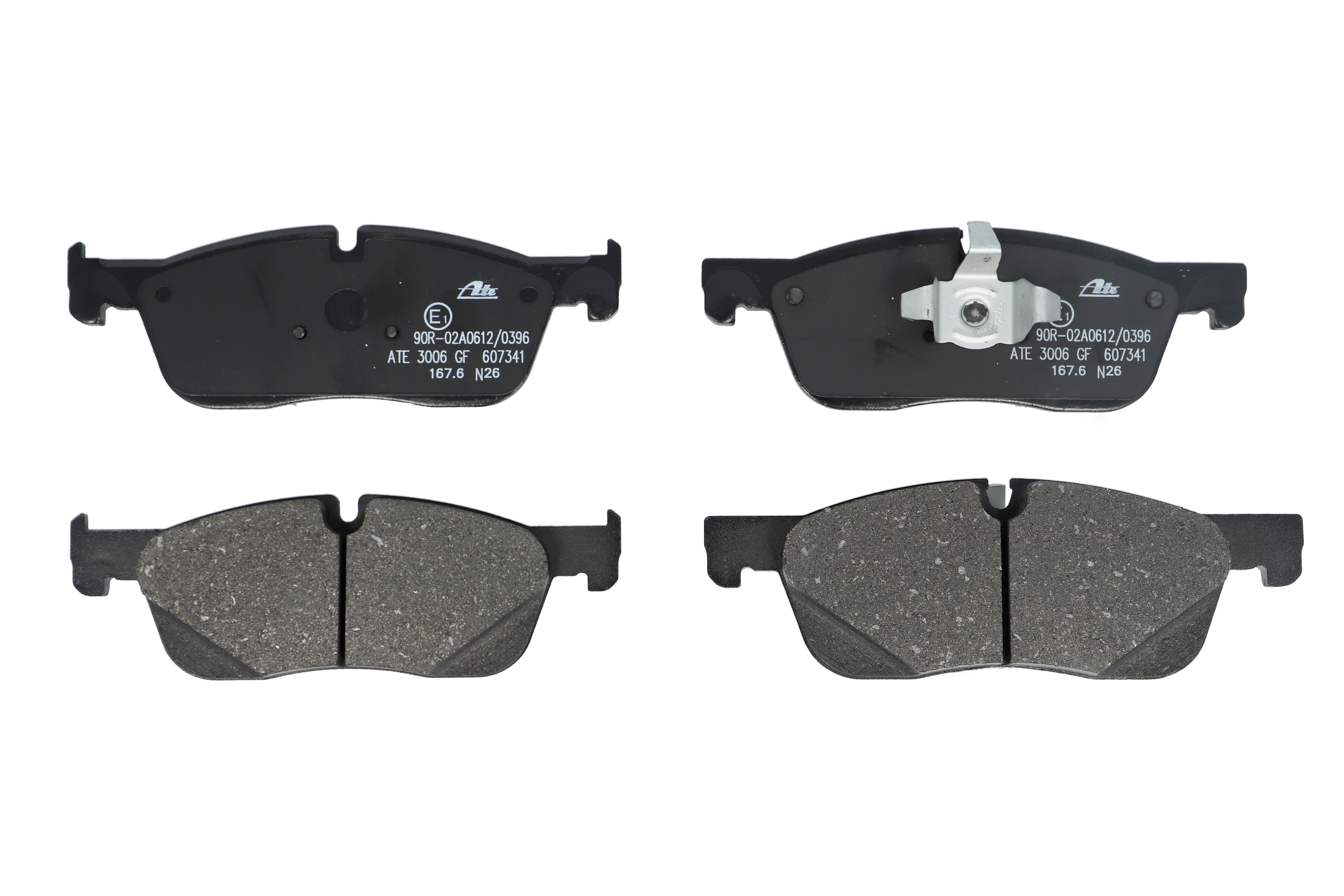 Комплект гальмівних колодок передн , JAGUAR F-PACE, XE, XF II, XF SPORTBRAKE, LAND ROVER RANGE ROVER VELAR 2.0-3.0H 03.15-