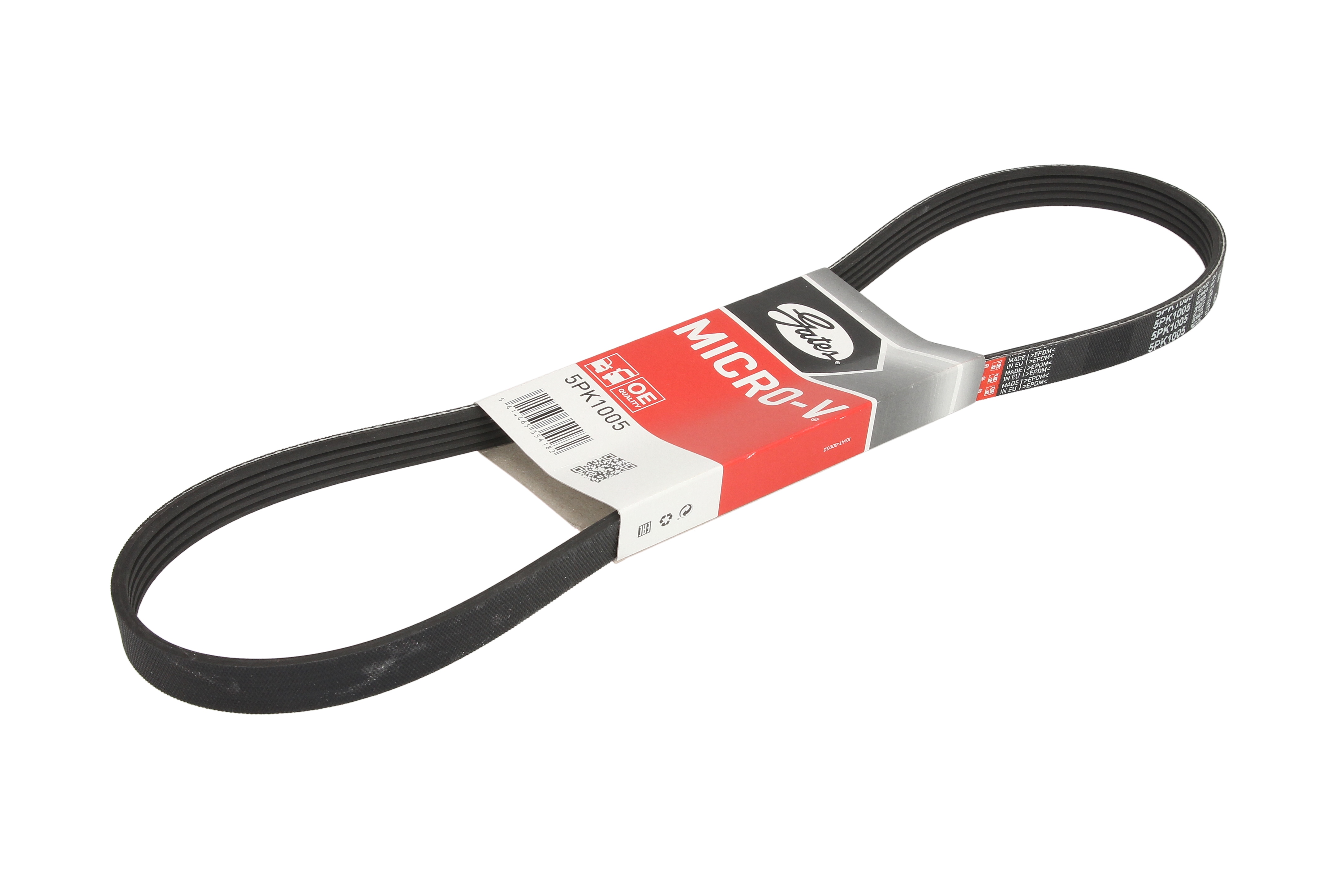 Ремінь поліклиновий DAEWOO LANOS 1.6/97-, ESPERO 1.5/95- GATES (5PK1005) Gates фото 3