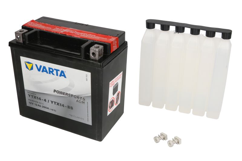 VARTA startovací baterie APRILIA ETV 1000 (CAPO NORD), ABS (CAPO NORD) RAID, ABS (CAPO NORD) G-KAT, (CAPO NORD) RAID 01-10, ETX 350 85-00, NA 850 (MANA) GT ABS, (MANA) ABS, (MANA) 08-13, RSV 1000 98-00, SL 750 ABS GT (SHIVER), 750 (SHIVER), 1000 (FALCO),