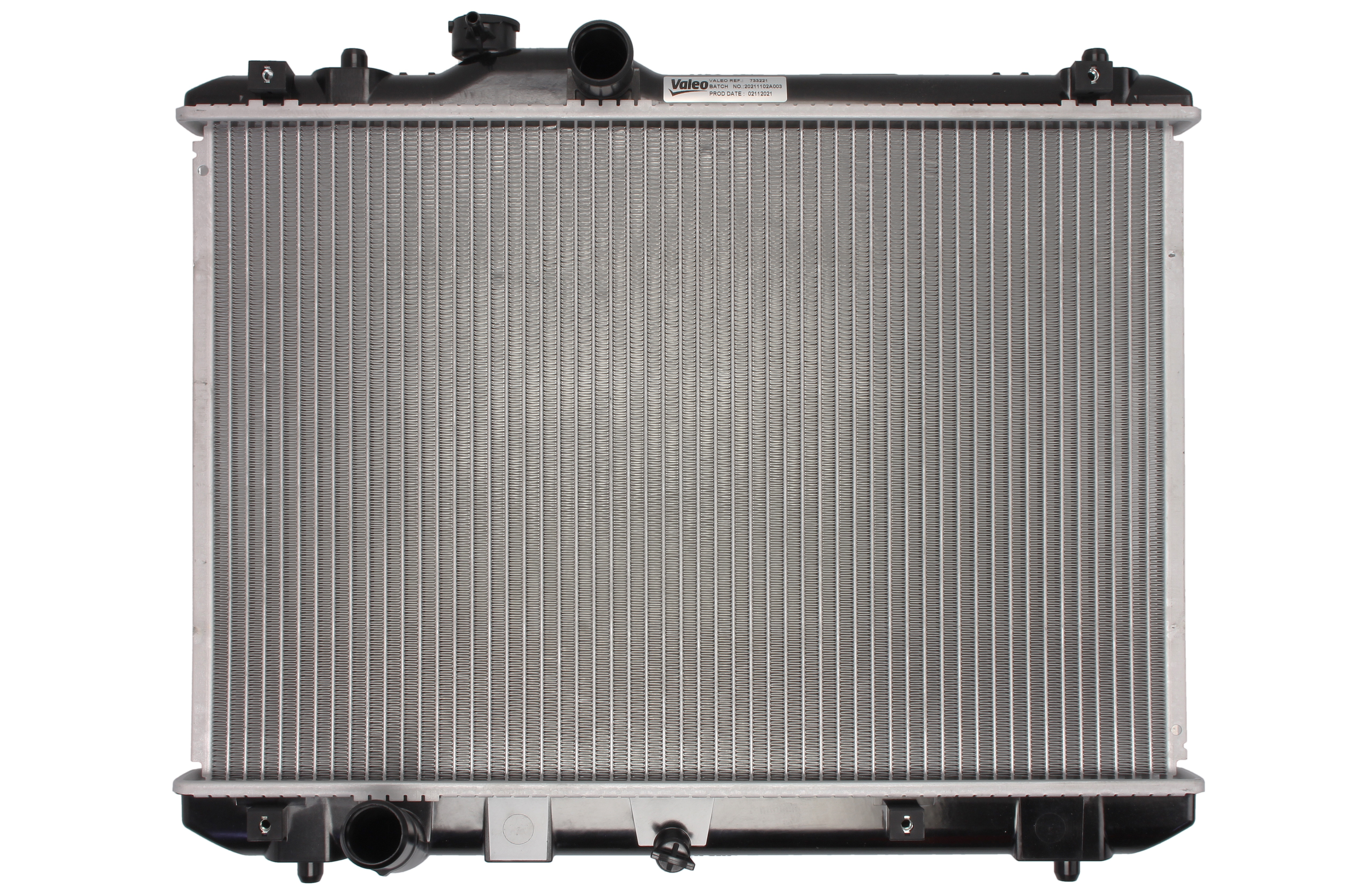 Радіатор охолодження CHEVROLET AVEO (T250, T255) (05-) 1.2 I 16V| CHEVROLET AVEO (T250, VALEO (733221) Valeo фото 3
