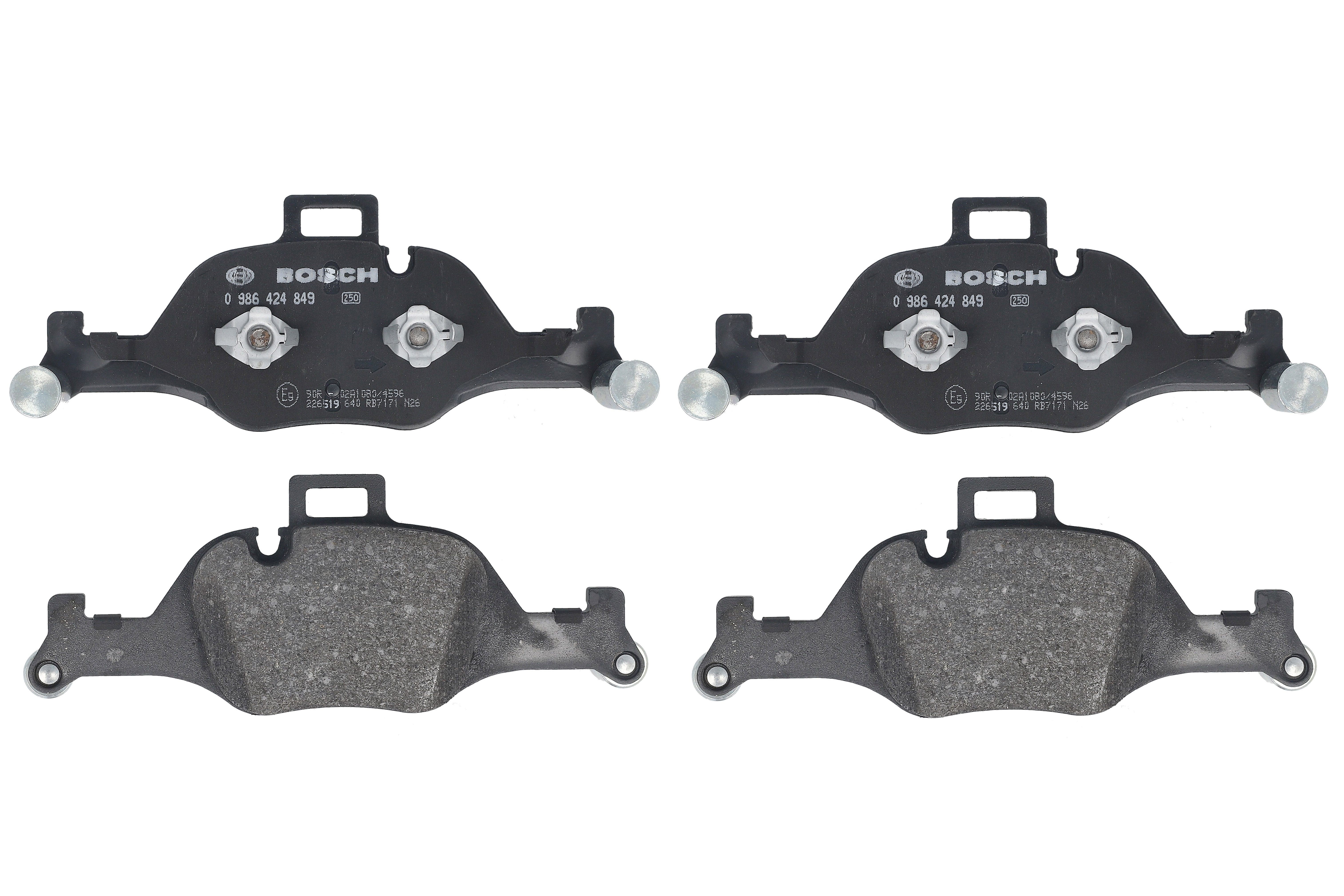 Колодки гальмівні дискові (комплект 4 шт) BMW X5 (G05, F95) 3.0 2018.08- BOSCH (0 986 424 849) Bosch фото 3