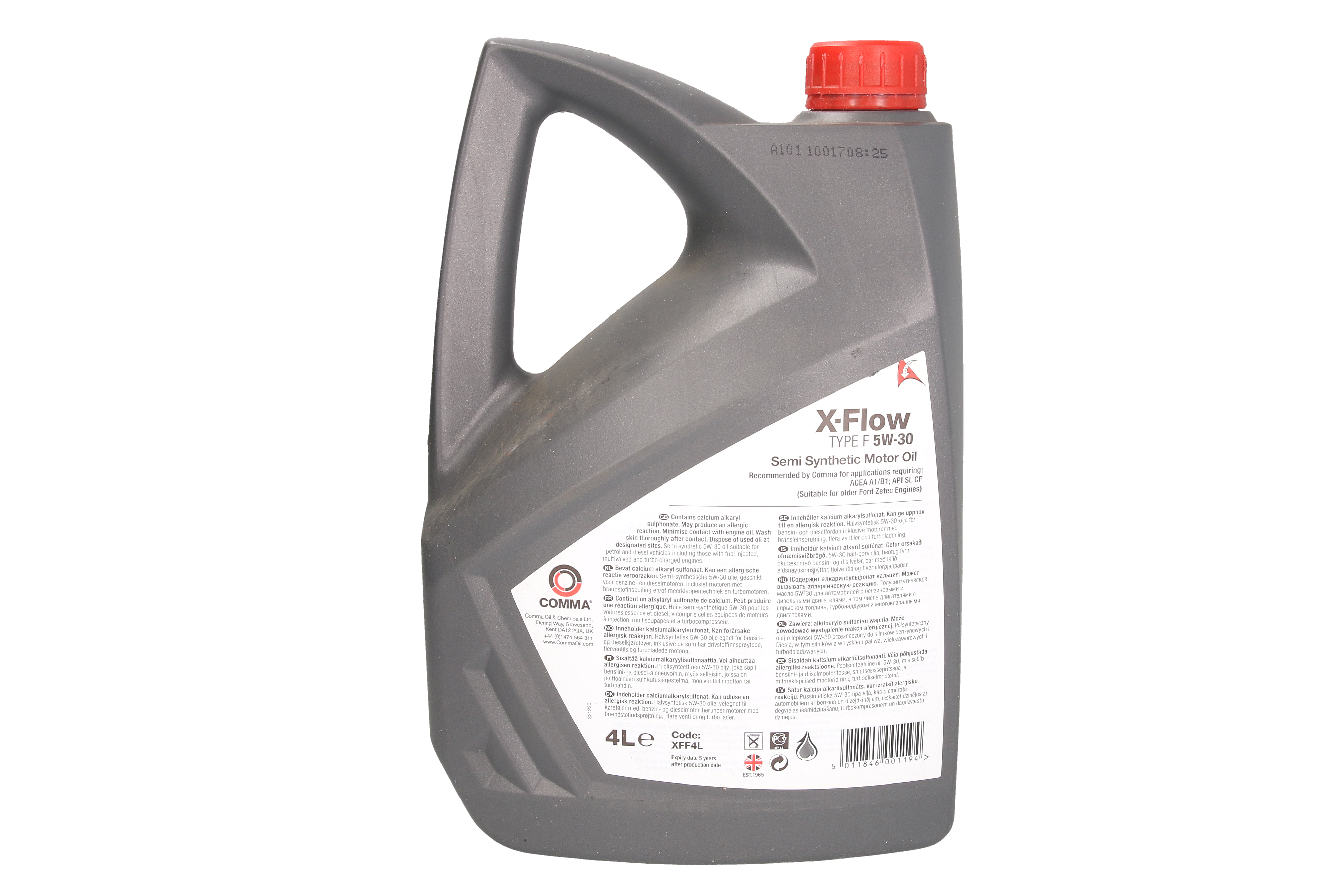 Моторна олива X-FLOW (4L) 5W30 ,API CF, SL, ACEA A5, B5 фото 2
